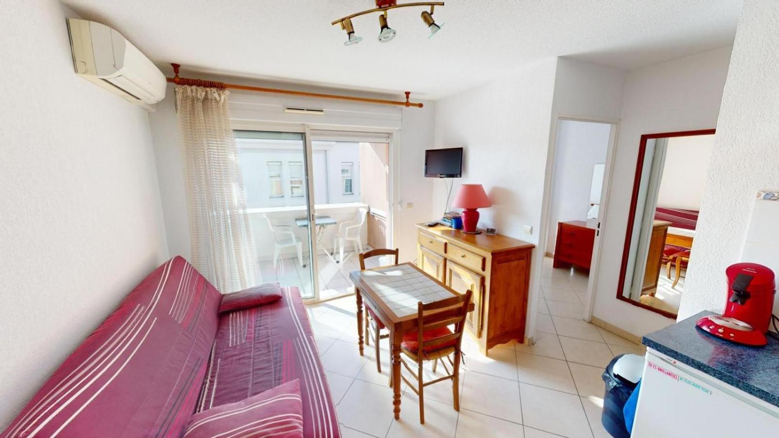 T2 Clim Avec Terrasse Et Place De Parking Privative Balaruc-les-Bains Exteriér fotografie